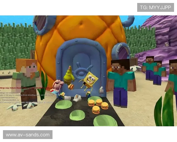 海绵宝宝与大香蕉游戏大冒险携手共创奇趣海底世界精彩之旅